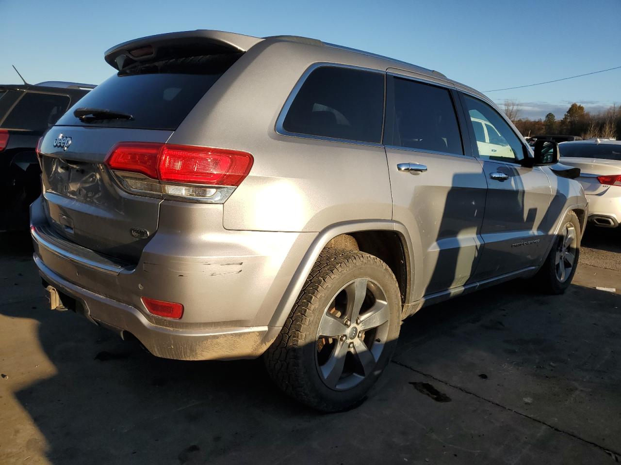 2014 Jeep Grand Cherokee VIN 1C4RJFCG0EC196527 Copart auction photo, front end damage thumbnail 3