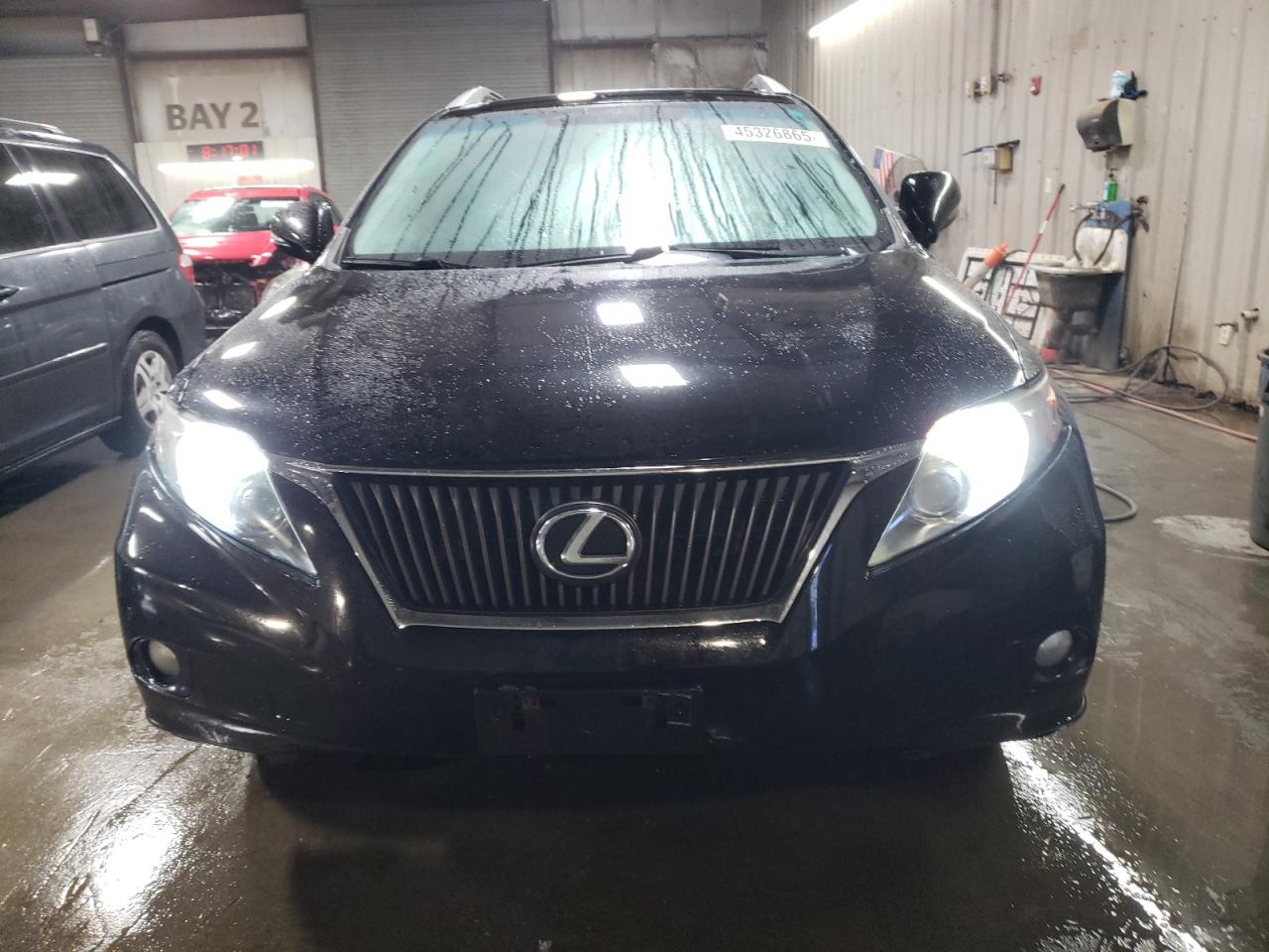 2010 Lexus RX VIN 2T2BK1BA5AC017779 Copart auction photo, side damage thumbnail 5