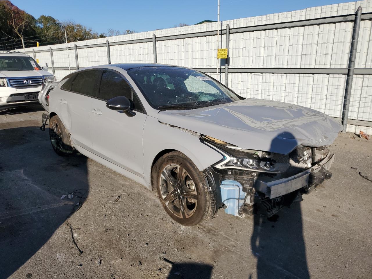2022 KIA K5 VIN 5XXG64J25NG127983 Copart auction photo, front end / rear end damage thumbnail 4