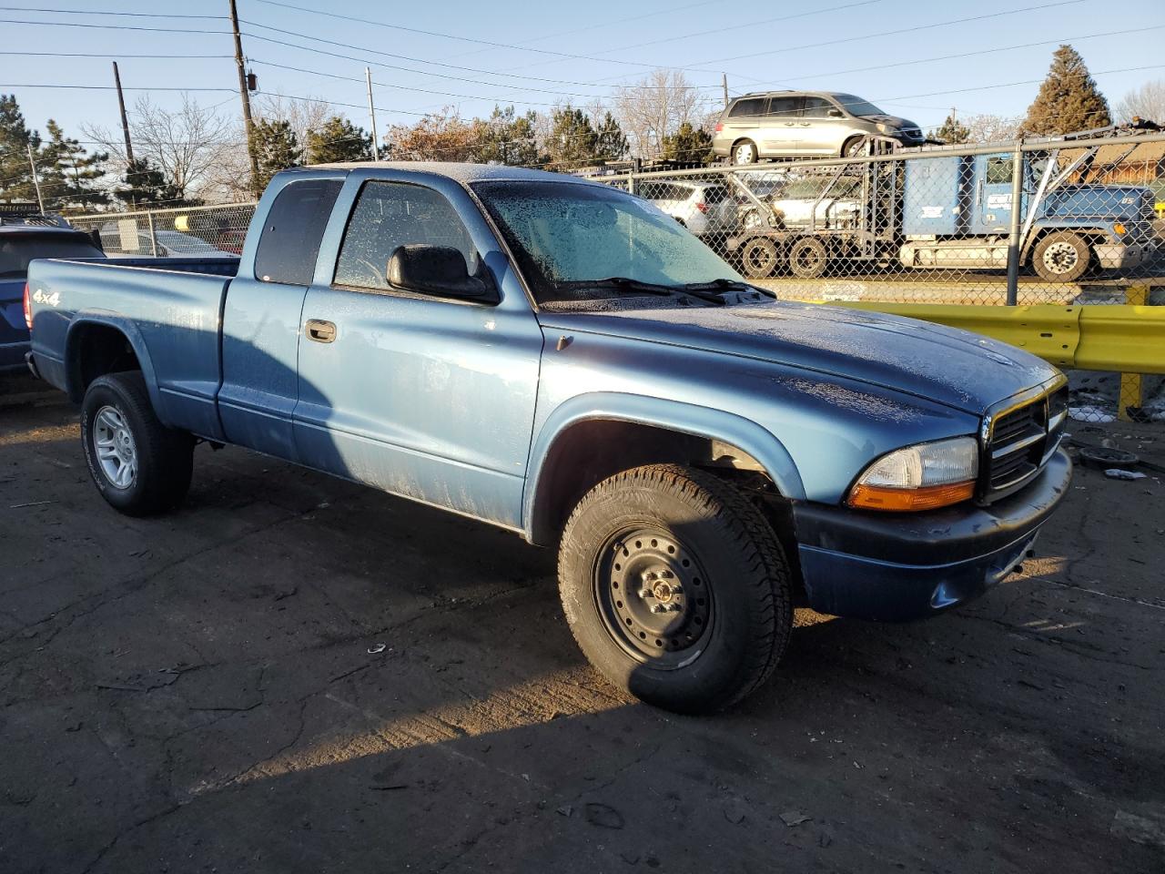 2004 Dodge Dakota VIN 1D7HG32N44S749232 Copart auction photo, all over damage thumbnail 4