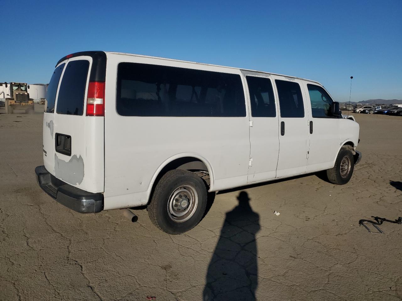 2012 Chevrolet Express VIN 1GAZG1FA6C1128811 Copart auction photo, front end damage thumbnail 3