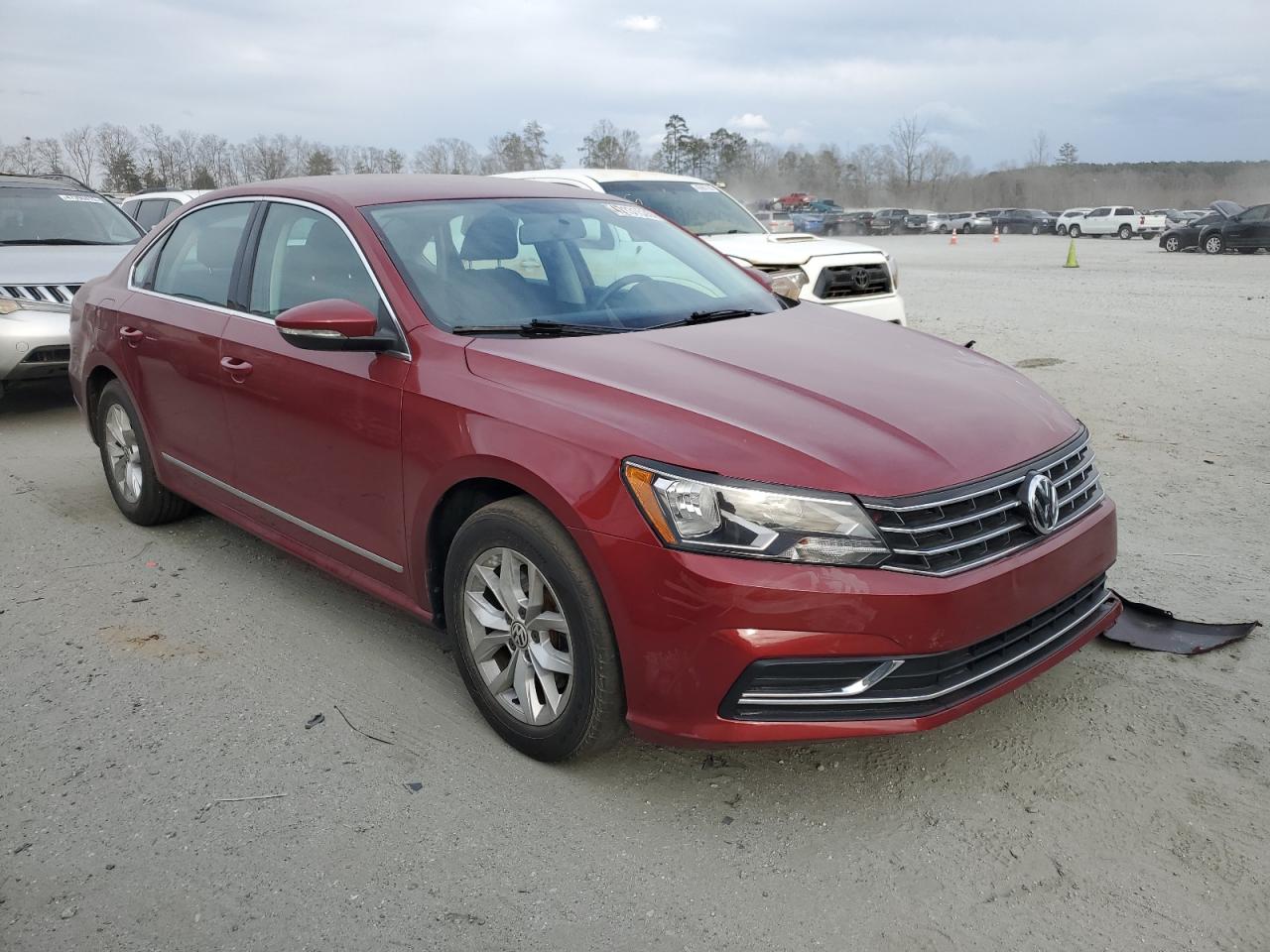 2016 Volkswagen Passat VIN 1VWAS7A37GC034314 Copart auction photo, front end damage thumbnail 4