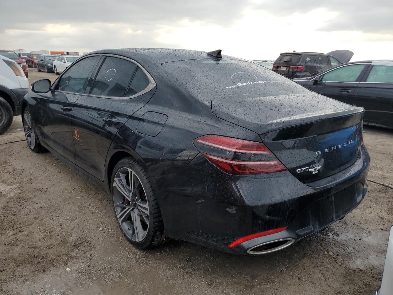 2024 Genesis G70 VIN KMTG54SE6RU137127 Copart auction photo, water/flood / minor dent/scratches damage thumbnail 2