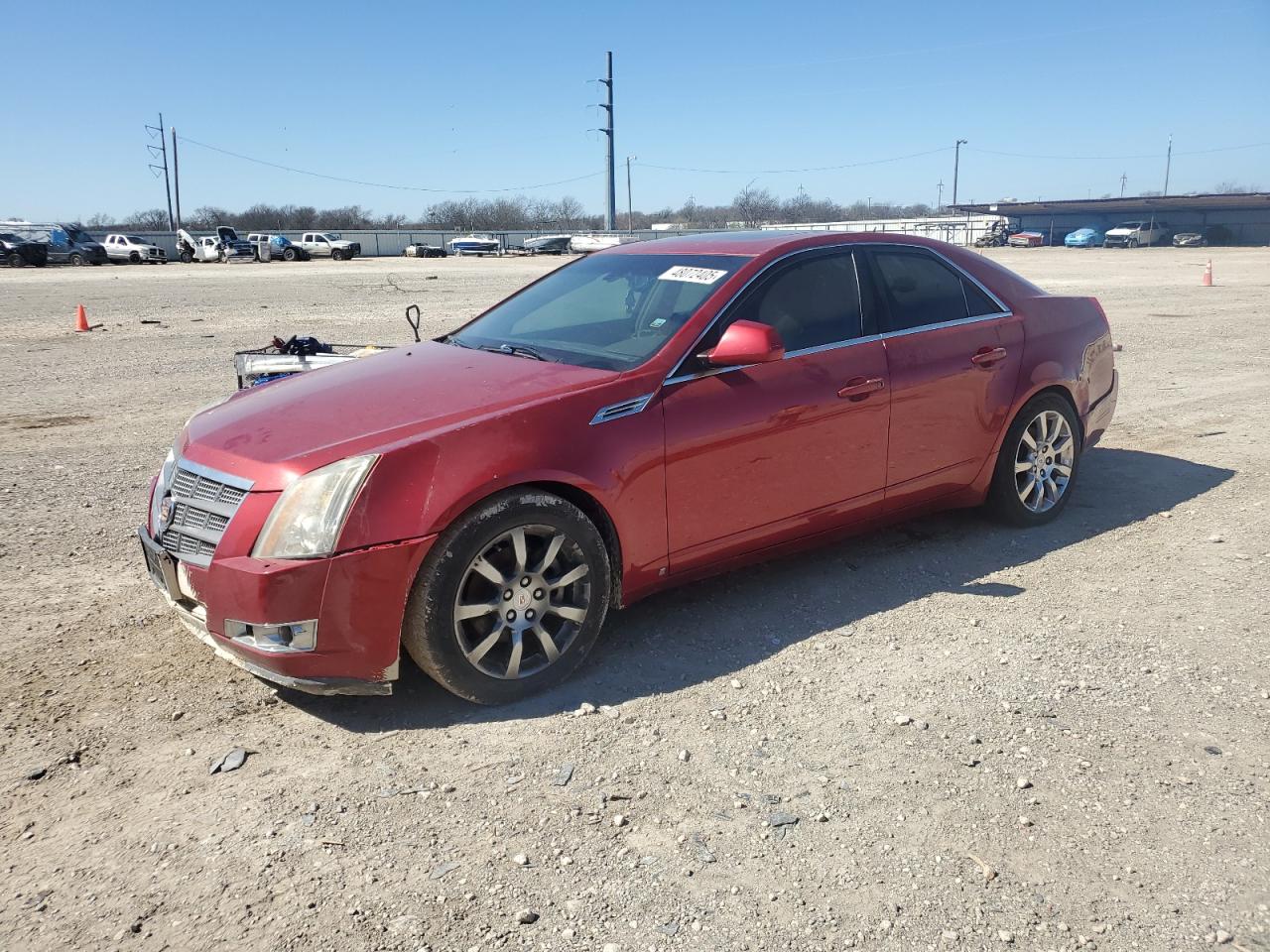 2008 Cadillac CTS VIN 1G6DJ577180146890