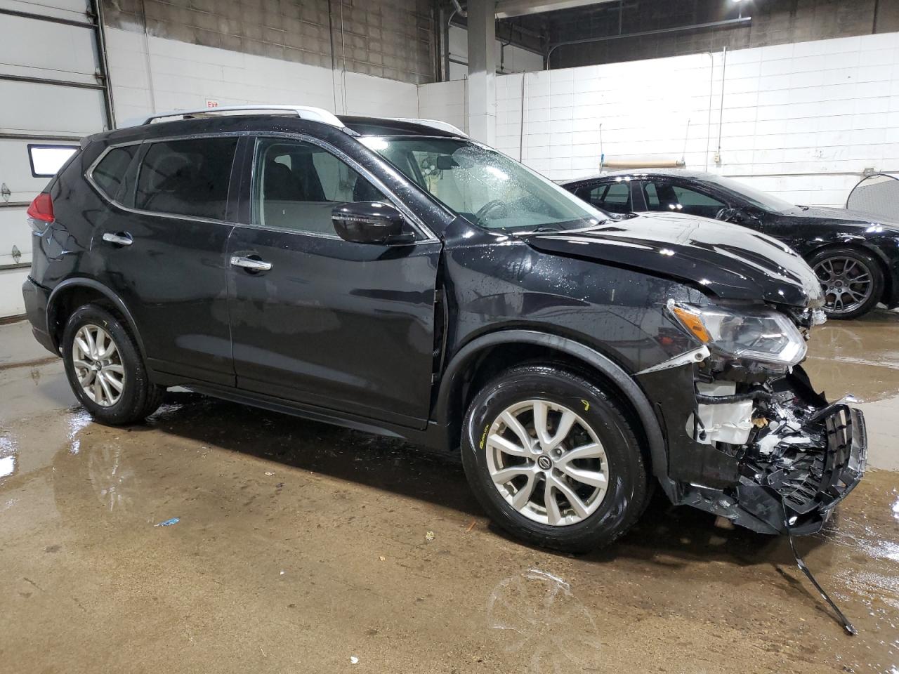 2017 Nissan Rogue VIN JN8AT2MVXHW270508 Copart auction photo, front end / rear end damage thumbnail 4