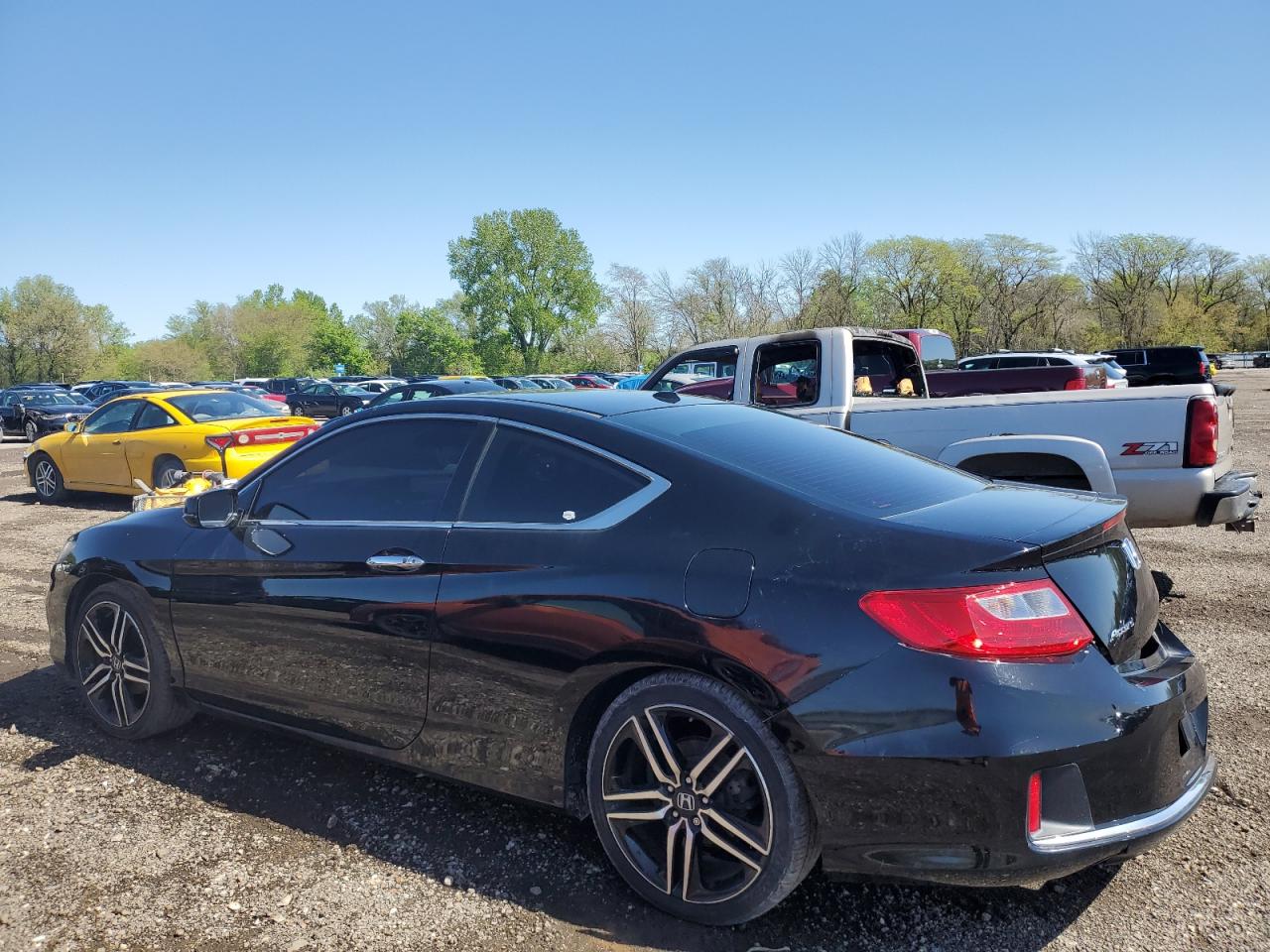 2013 Honda Accord VIN 1HGCT1B81DA006047 Copart auction photo, rear end damage thumbnail 2