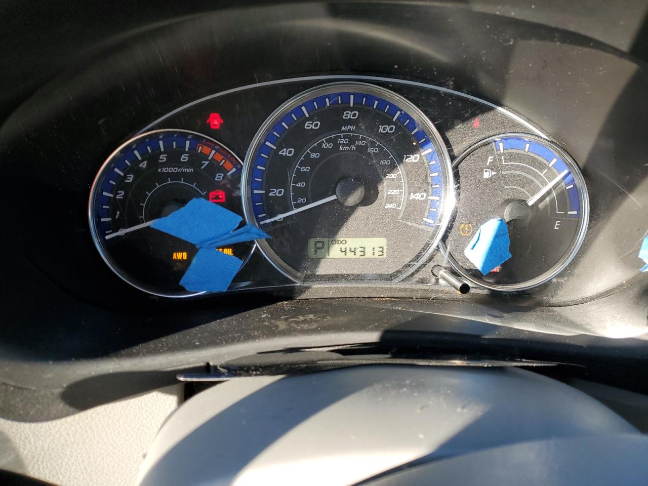 2013 Subaru Forester VIN JF2SHADC8DH436163 Copart auction photo, all over damage thumbnail 9