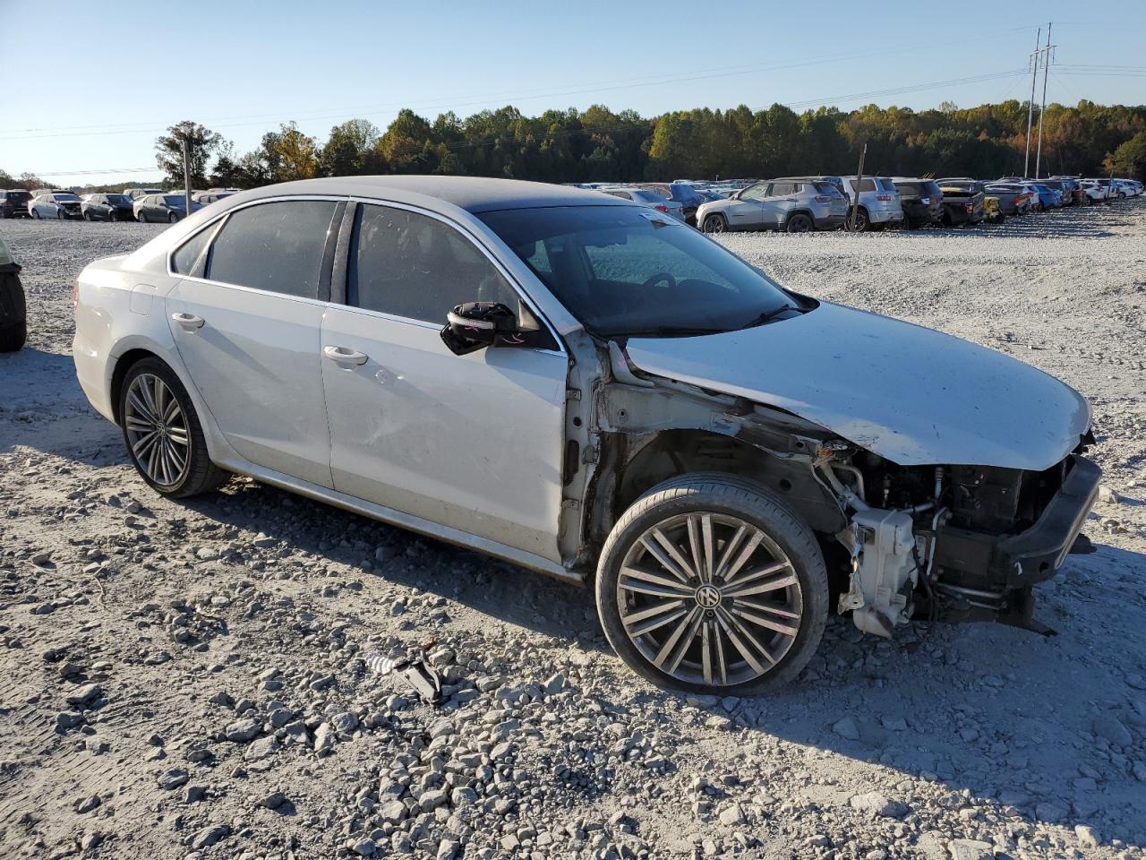 2014 Volkswagen Passat VIN 1VWBT7A36EC090212 Copart auction photo, front end damage thumbnail 4