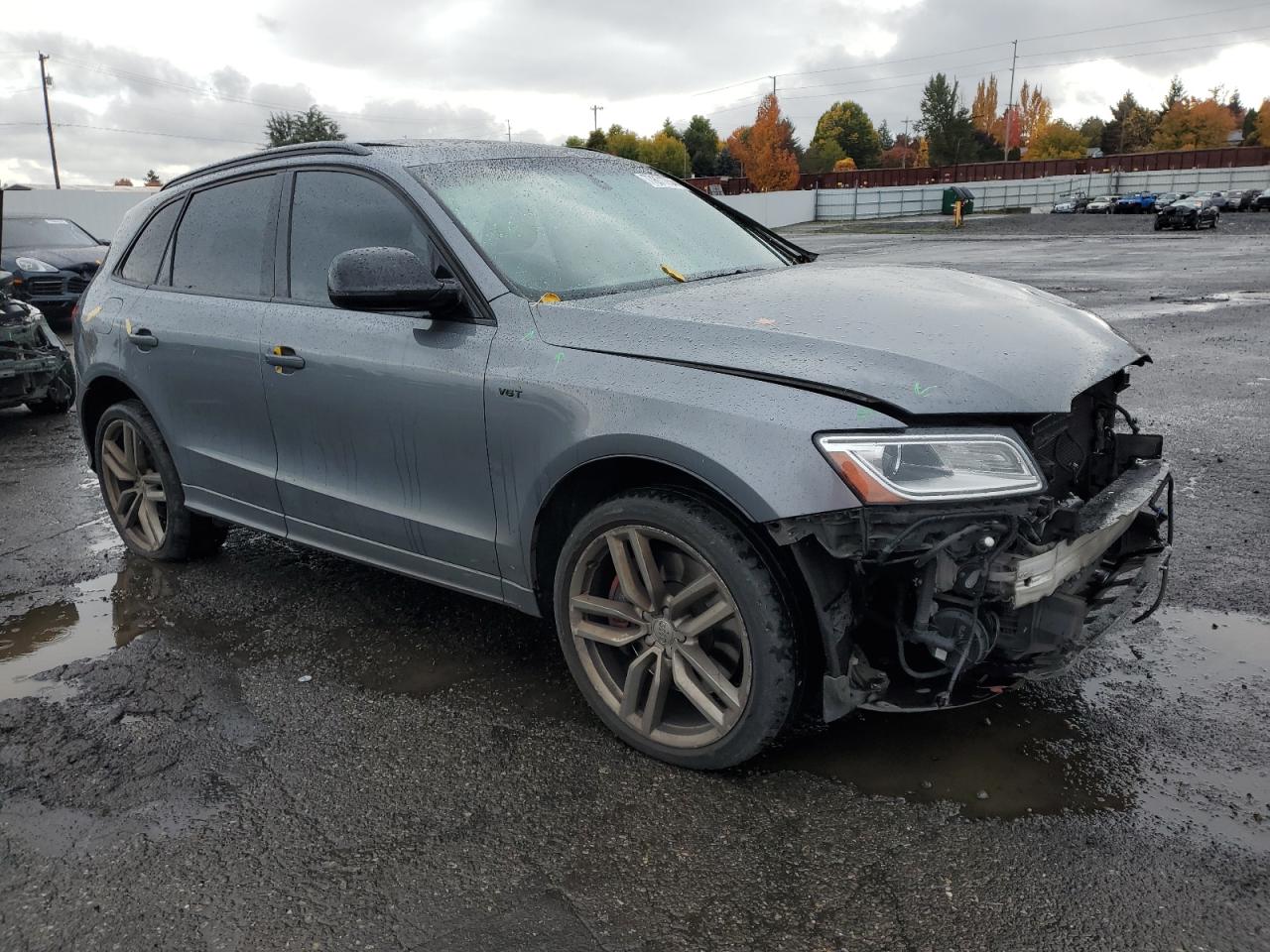 2017 Audi SQ5 VIN WA1CCAFP2HA045617 Copart auction photo, front end / rear end damage thumbnail 4