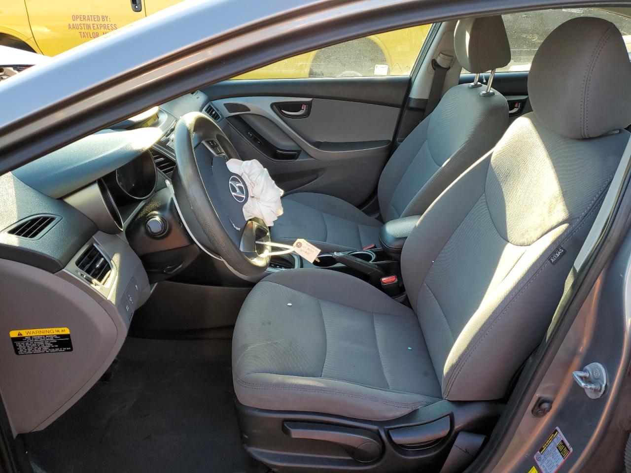 2014 Hyundai Elantra VIN 5NPDH4AE1EH506300 Copart auction photo, front end damage thumbnail 7