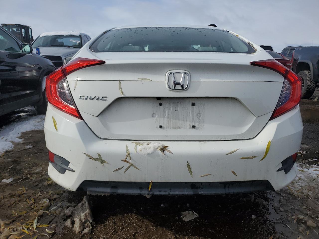 2016 Honda Civic VIN 19XFC2F52GE070570 Copart auction photo, front end damage thumbnail 6