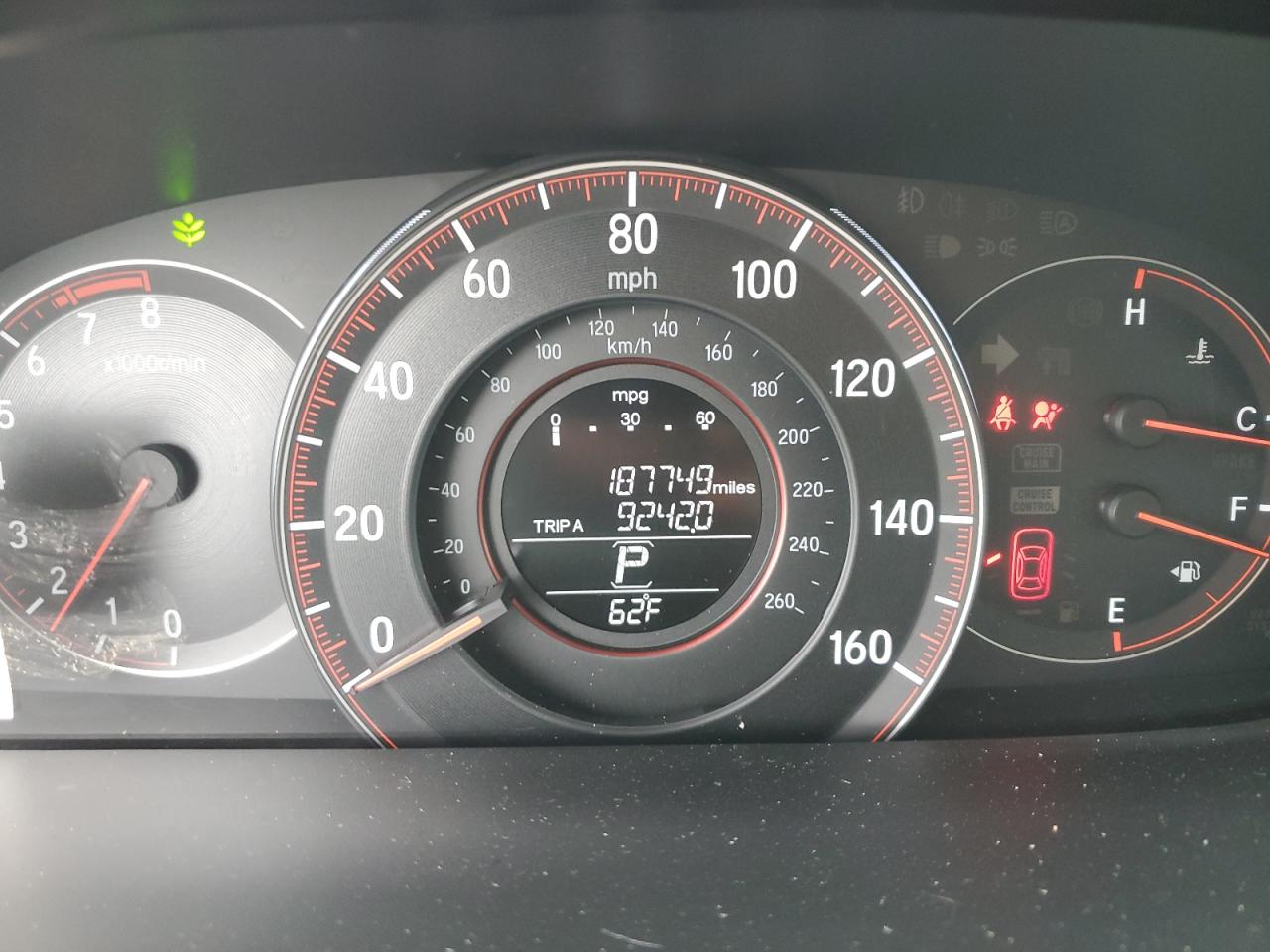 2017 Honda Accord VIN 1HGCR2F53HA093914 Copart auction photo, rear end damage thumbnail 9