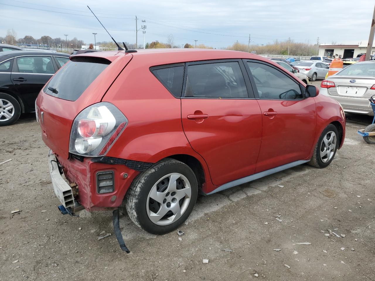 2009 Pontiac Vibe VIN 5Y2SP67899Z453514 Copart auction photo, rear end / front end damage thumbnail 3