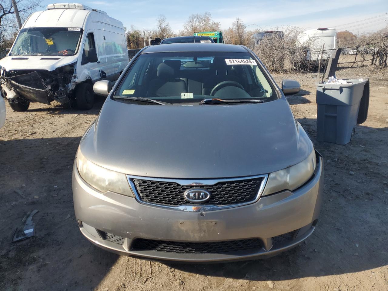 2012 KIA Forte VIN KNAFU4A28C5594136 Copart auction photo, all over damage thumbnail 5