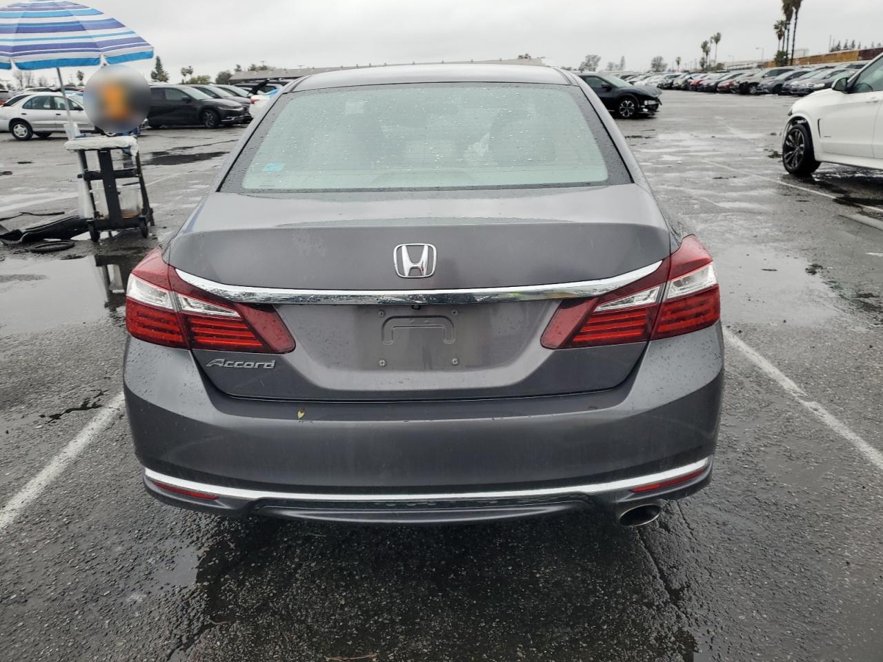 2017 Honda Accord VIN 1HGCR2F33HA222135 Copart auction photo, front end damage thumbnail 6