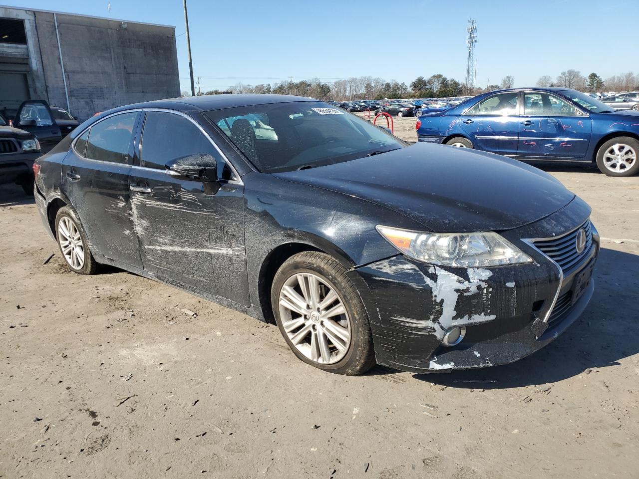 2015 Lexus ES VIN JTHBK1GG9F2174611 Copart auction photo, all over damage thumbnail 4