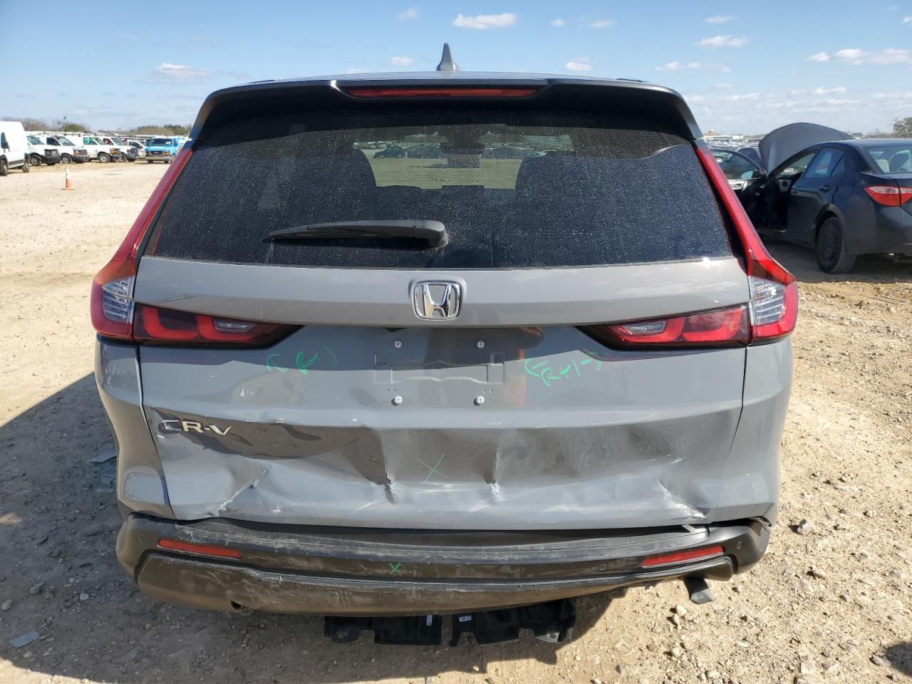 2024 Honda CR-V VIN 2HKRS3H76RH326454 Copart auction photo, rear end / minor dent/scratches damage thumbnail 6