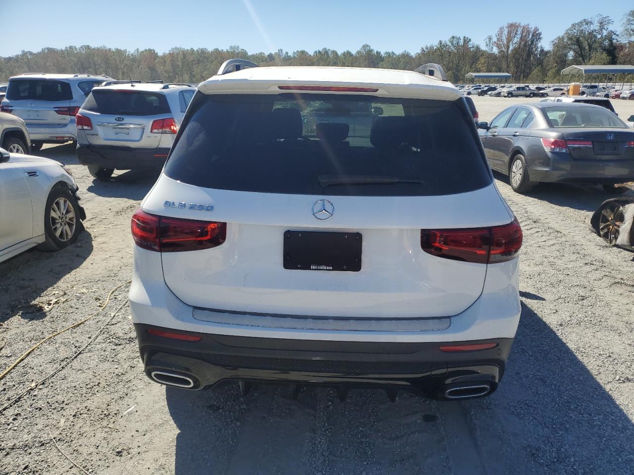 2023 Mercedes-Benz GLB VIN W1N4M4GBXPW328577 Copart auction photo, top/roof damage thumbnail 6
