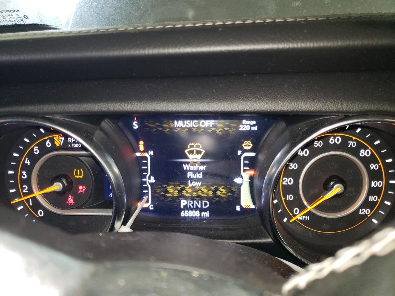 2019 Jeep Wrangler VIN 1C4HJXEG5KW566816 Copart auction photo, front end damage thumbnail 9