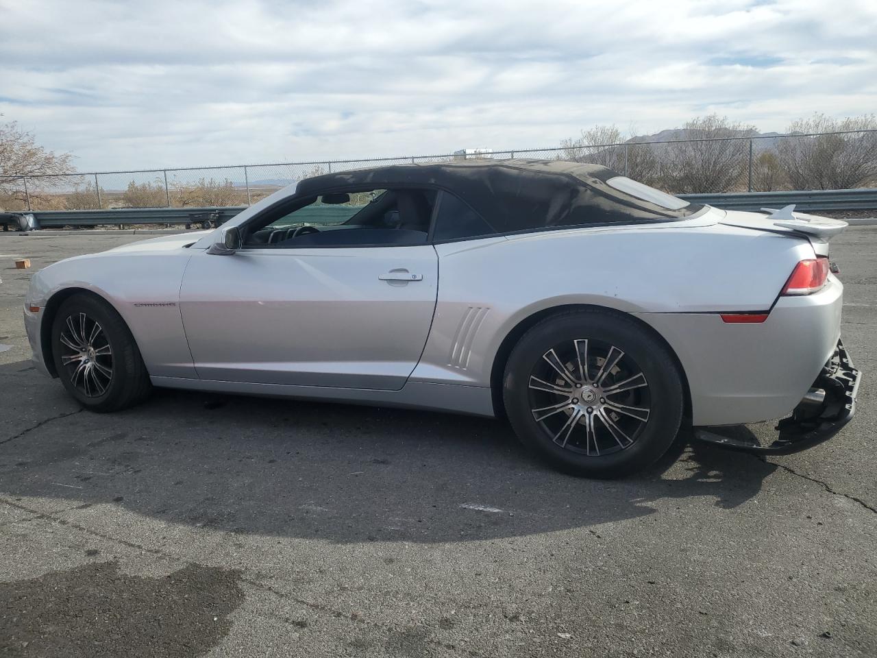 2014 Chevrolet Camaro VIN 2G1FB3D36E9265554 Copart auction photo, rear end damage thumbnail 2