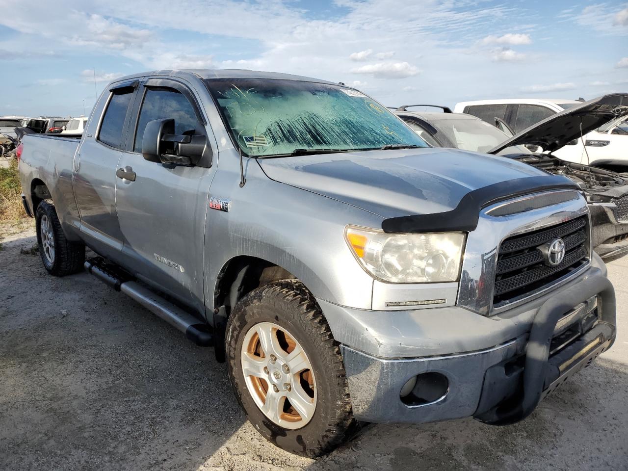 2007 Toyota Tundra VIN 5TFBV54197X013924 Copart auction photo, water/flood damage thumbnail 4
