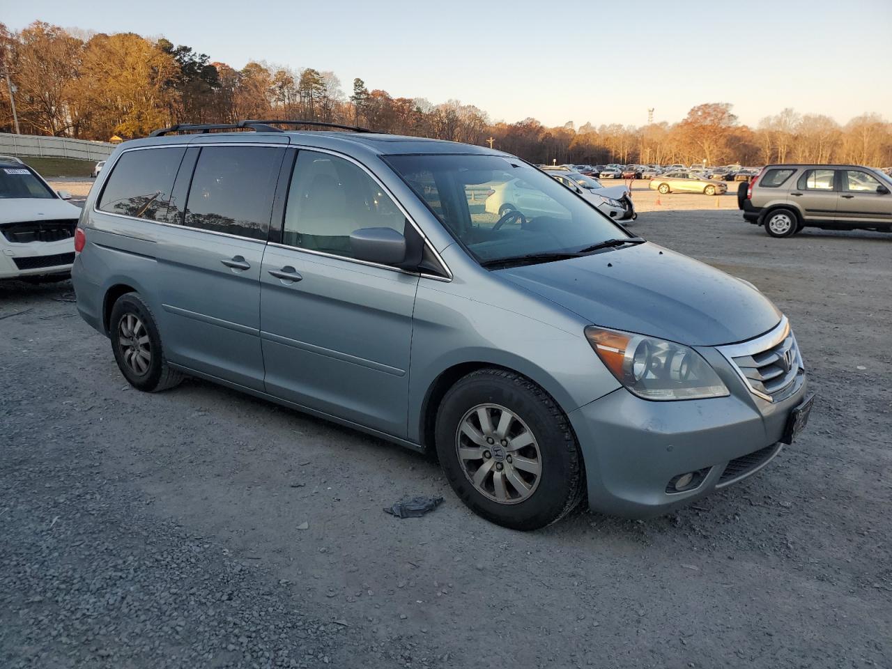 2008 Honda Odyssey VIN 5FNRL38838B028690 Copart auction photo, rear end damage thumbnail 4