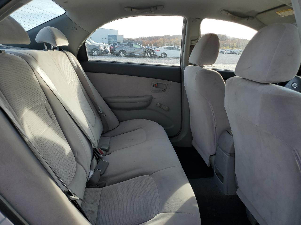 2007 KIA Spectra VIN KNAFE121075382211 Copart auction photo, mechanical / front end damage thumbnail 10