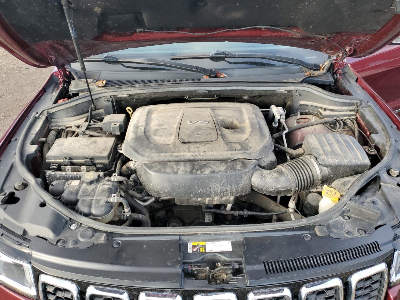 2017 Jeep Grand Cherokee VIN 1C4RJFBG3HC887654 Copart auction photo, all over damage thumbnail 12