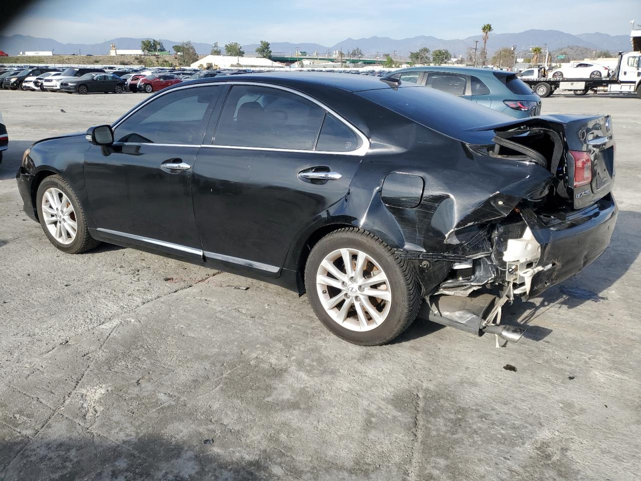 2010 Lexus ES VIN JTHBK1EG3A2369521 Copart auction photo, rear end / front end damage thumbnail 2