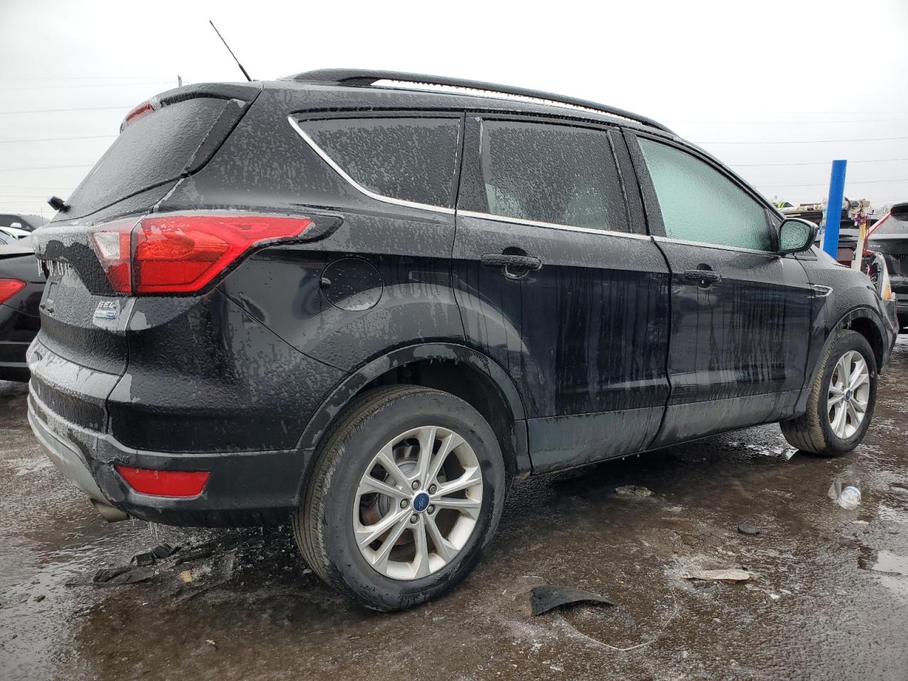 2019 Ford Escape VIN 1FMCU9HD5KUC00487 Copart auction photo, front end damage thumbnail 3