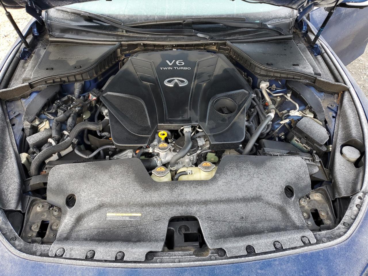 2020 Infiniti Q60 VIN JN1EV7EL0LM380735 Copart auction photo, rear end / side damage thumbnail 12