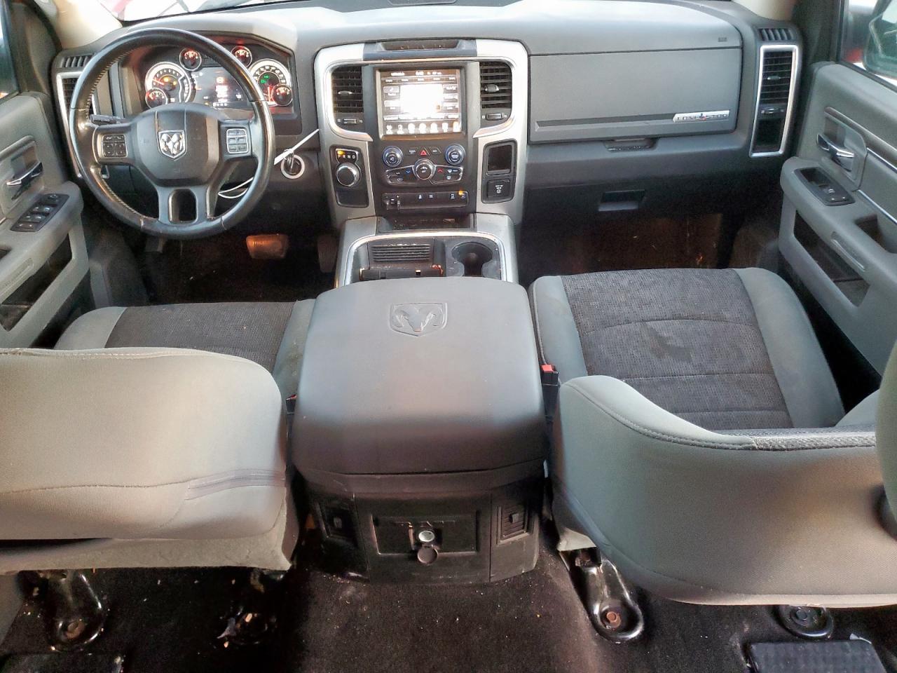 2016 RAM 1500 VIN 3C6RR6LT0GG292588 Copart auction photo, rear end / damage history damage thumbnail 8