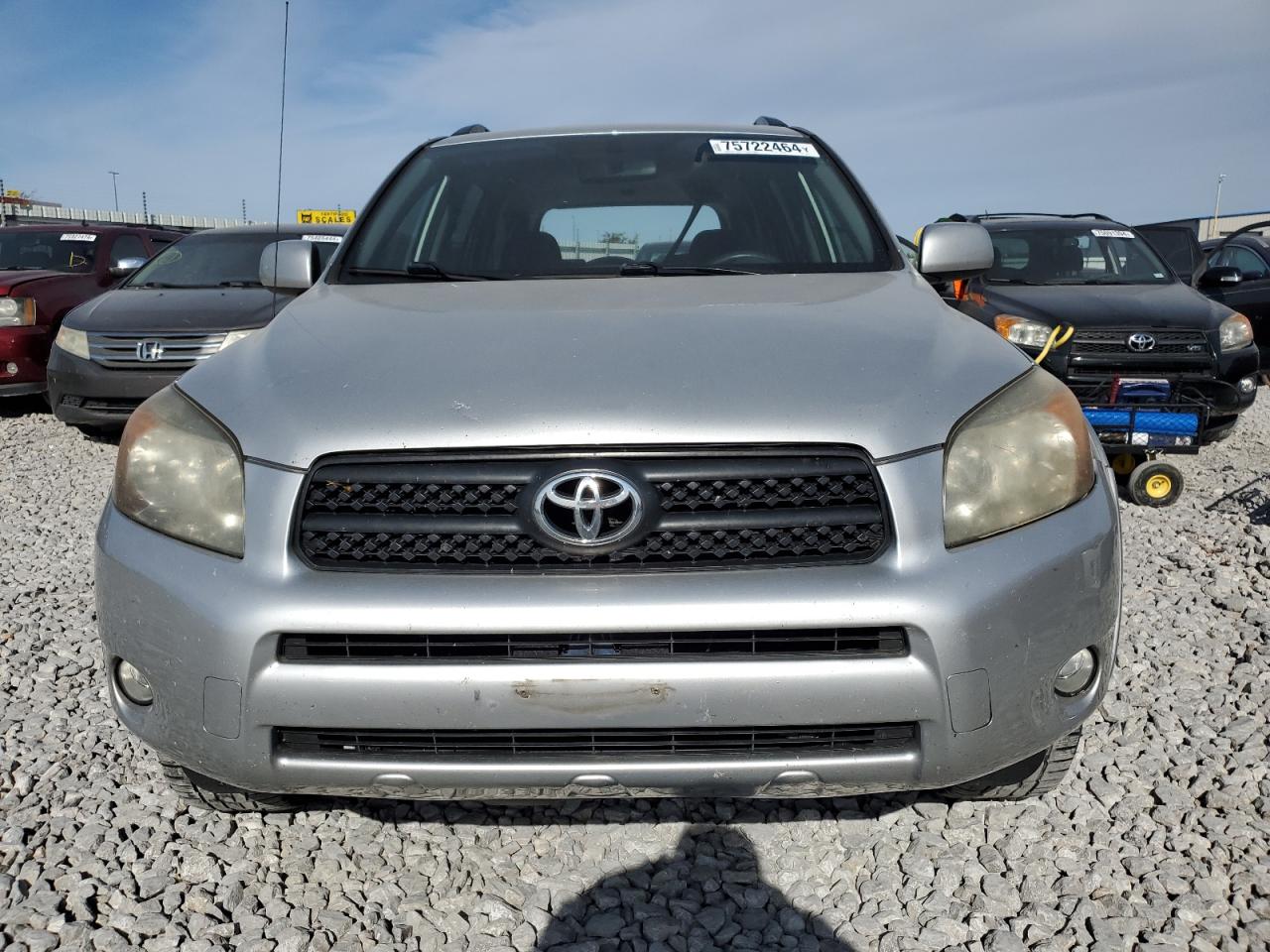 2008 Toyota RAV 4 VIN JTMBD32V086070887 Copart auction photo, rear end damage thumbnail 5