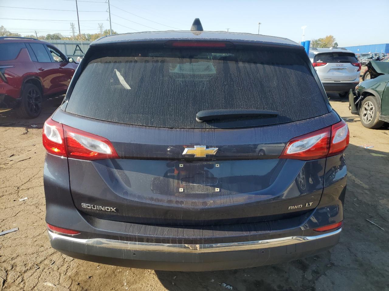 2018 Chevrolet Equinox VIN 3GNAXSEV5JS565345 Copart auction photo, side damage thumbnail 6