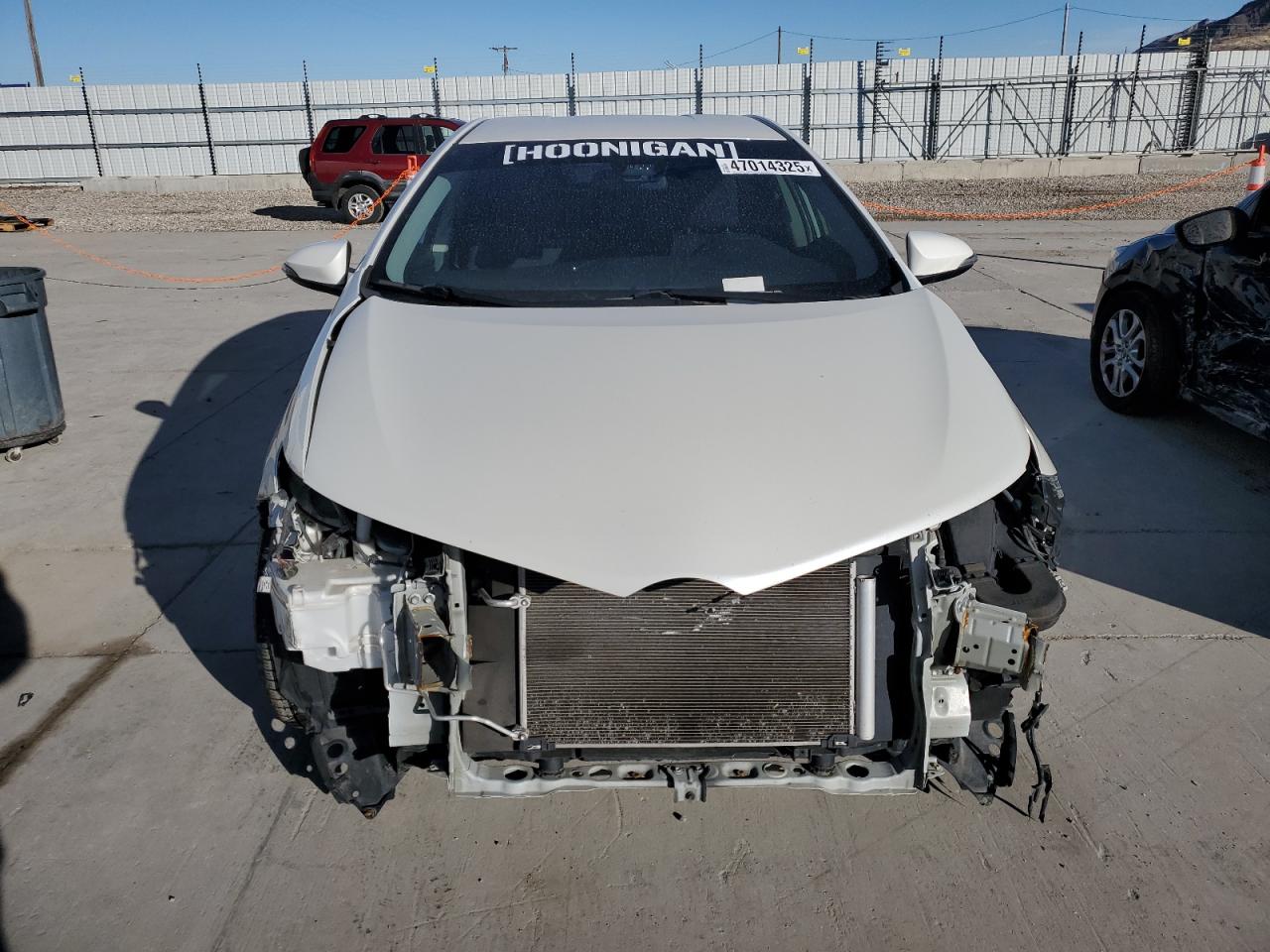 2017 Toyota Corolla VIN JTNKARJE4HJ528615 Copart auction photo, front end damage thumbnail 5