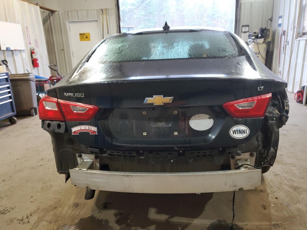 2017 Chevrolet Malibu VIN 1G1ZE5ST8HF152445 Copart auction photo, rear end / minor dent/scratches damage thumbnail 6