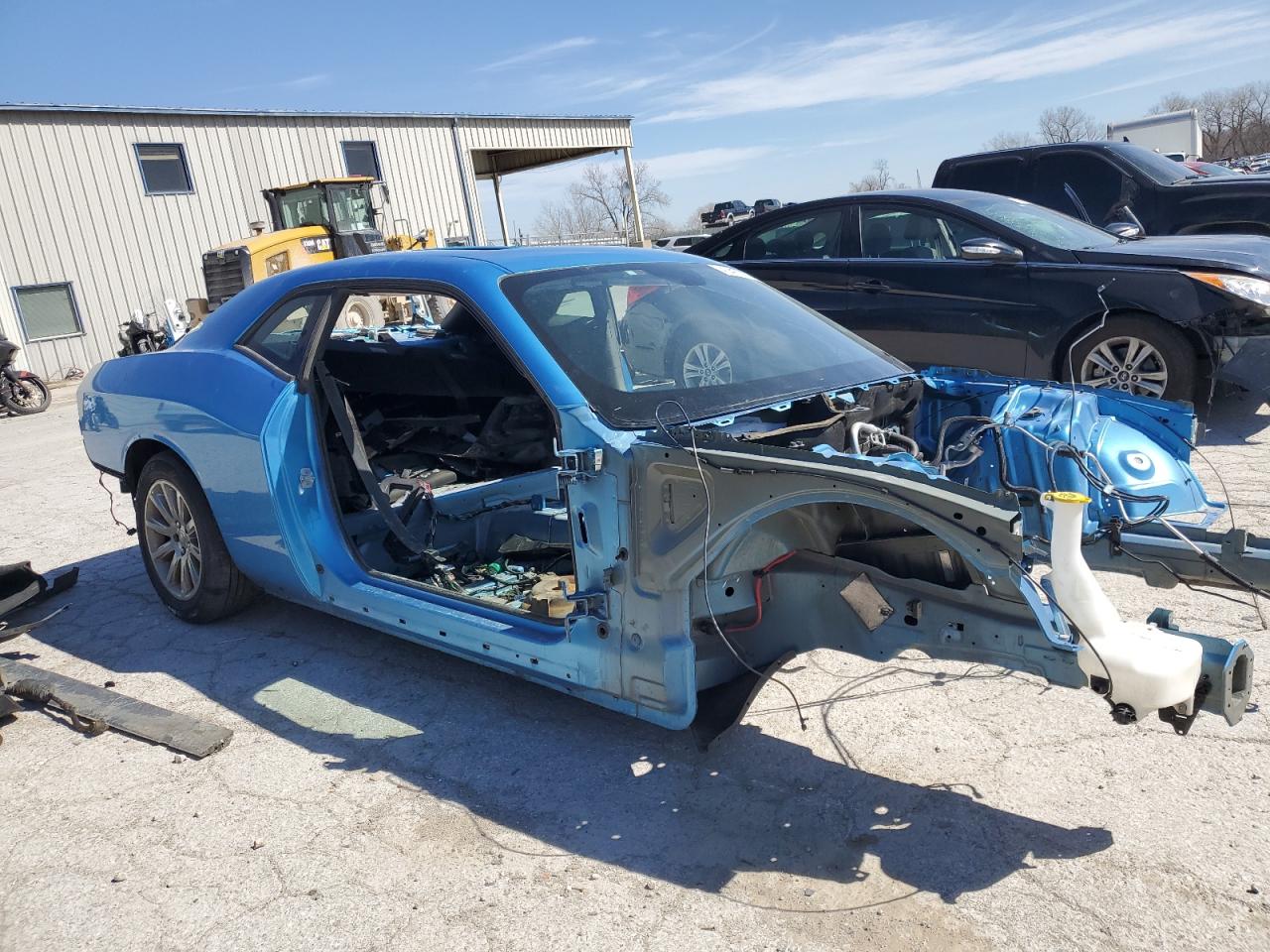 2015 Dodge Challenger VIN 2C3CDZDJ3FH831834 Copart auction photo, stripped damage thumbnail 4