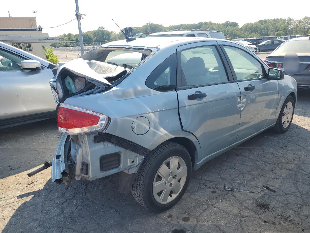 2009 Ford Focus VIN 1FAHP34NX9W171361 Copart auction photo, rear end damage thumbnail 3