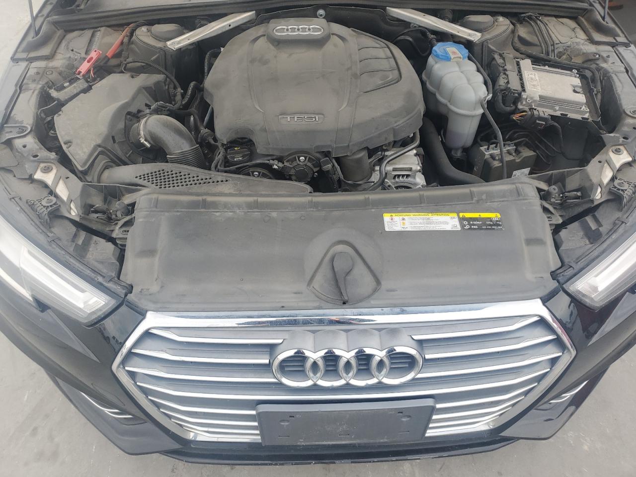 2018 Audi A4 VIN WAULMAF48JA154370 Copart auction photo, rear end damage thumbnail 11