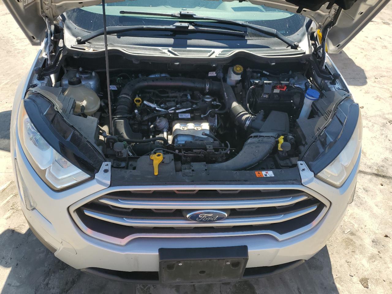 2018 Ford EcoSport VIN MAJ3P1TE4JC183009 Copart auction photo, rear end / hail damage thumbnail 12
