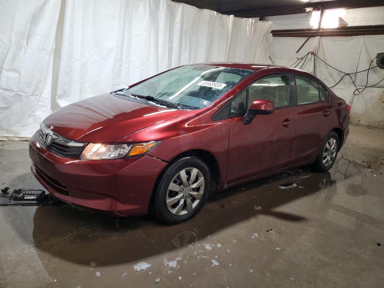 2012 Honda Civic VIN 2HGFB2F5XCH530755