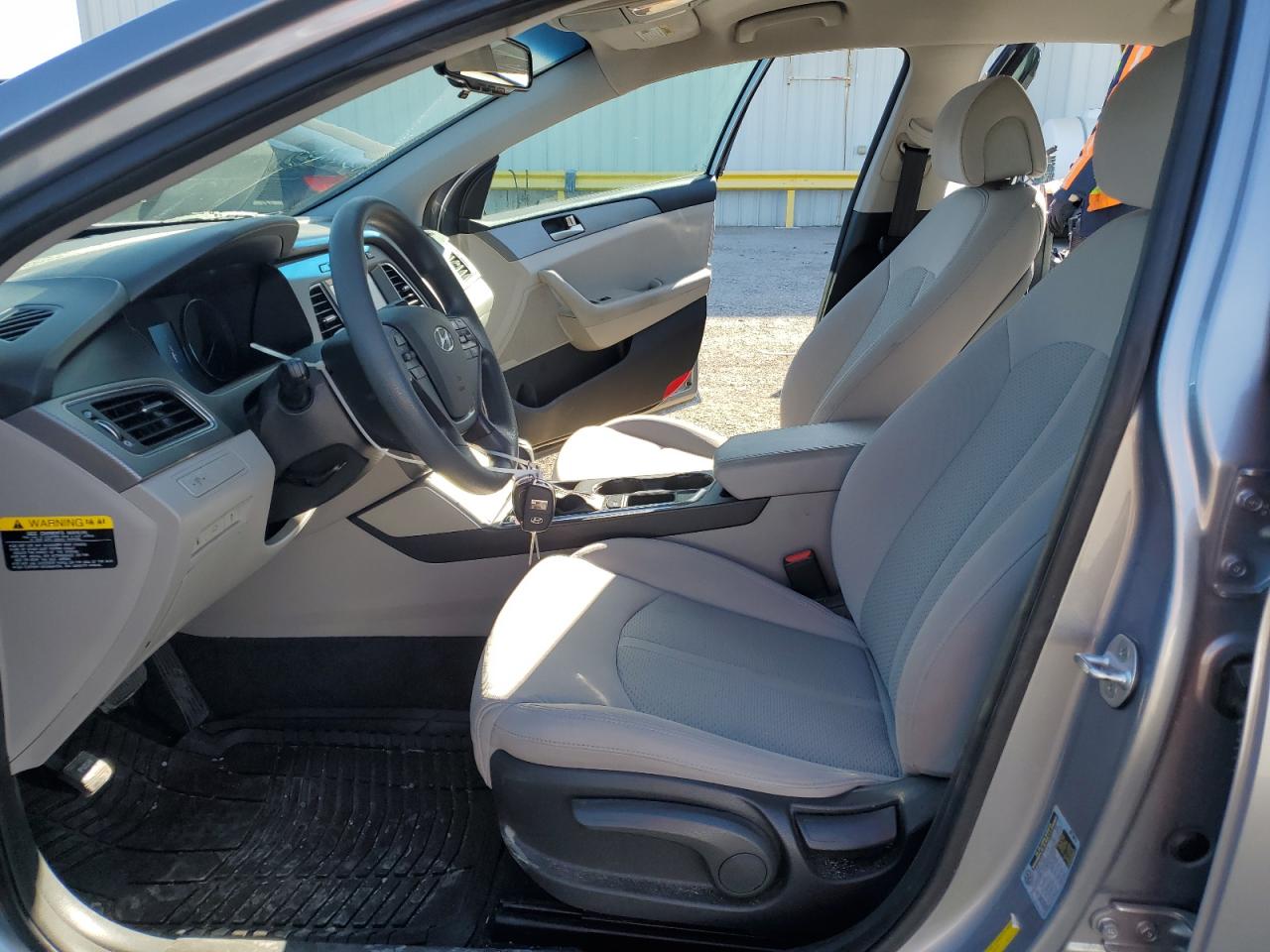 2016 Hyundai Sonata VIN 5NPE24AF6GH342348 Copart auction photo, rear end / undercarriage damage thumbnail 7