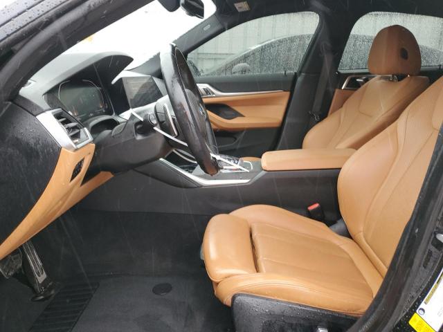 2022 BMW 4er VIN WBA63AV08NFM22082 Copart auction photo, side damage thumbnail 7