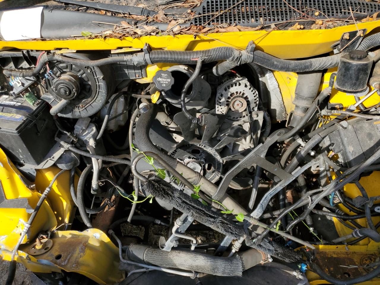 2015 GMC Savana VIN 1GD374CG9F1201497 Copart auction photo, front end / side damage thumbnail 12