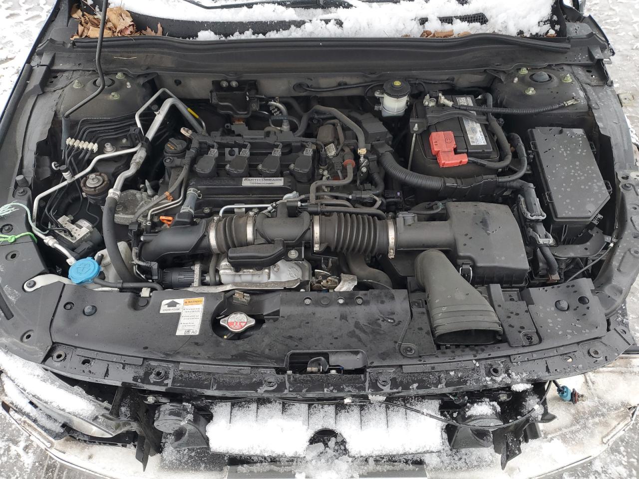 2018 Honda Accord VIN 1HGCV1F1XJA268796 Copart auction photo, front end / rear end damage thumbnail 11