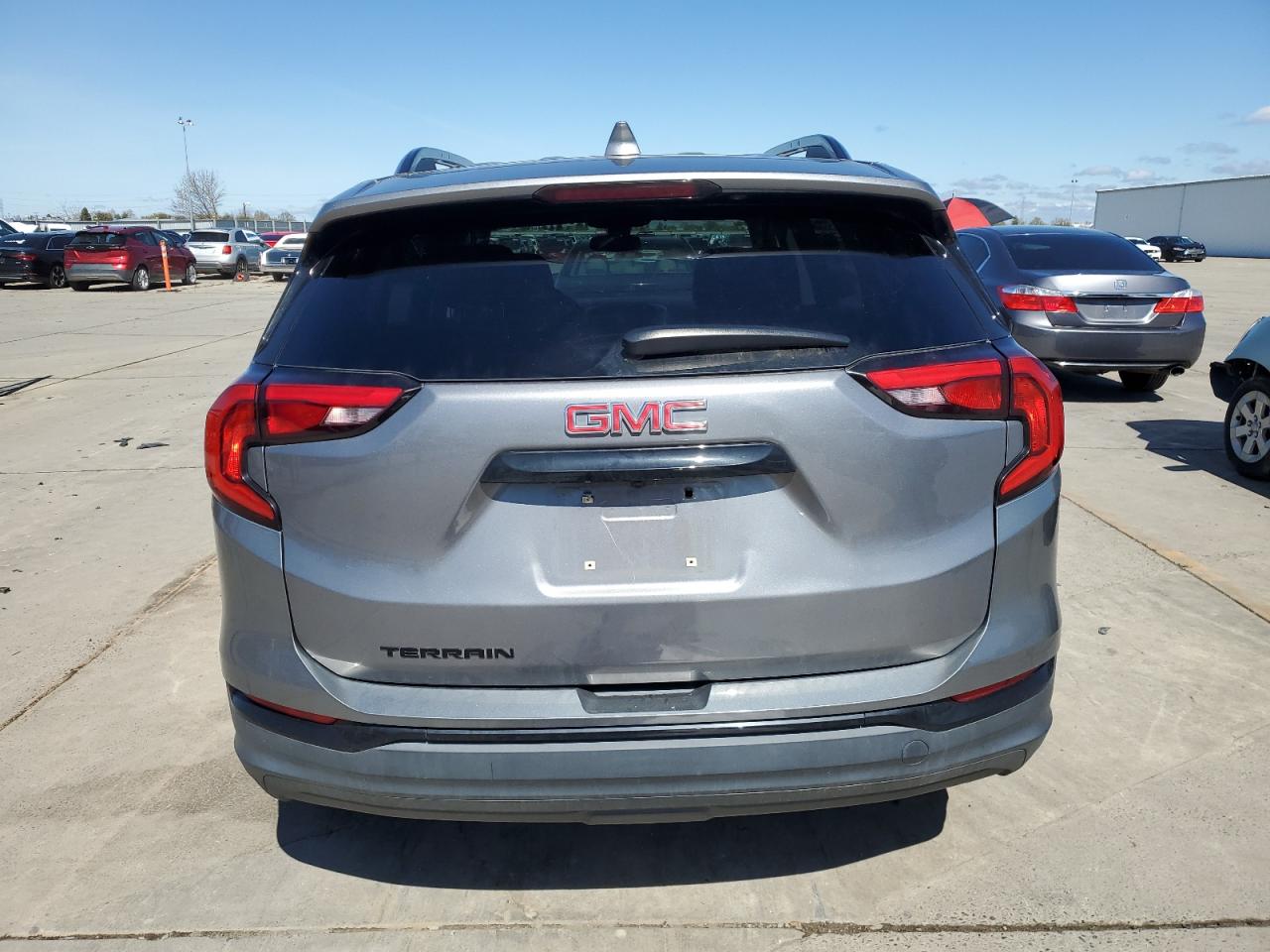 2020 GMC Terrain VIN 3GKALMEV4LL282954 Copart auction photo, front end / side damage thumbnail 6