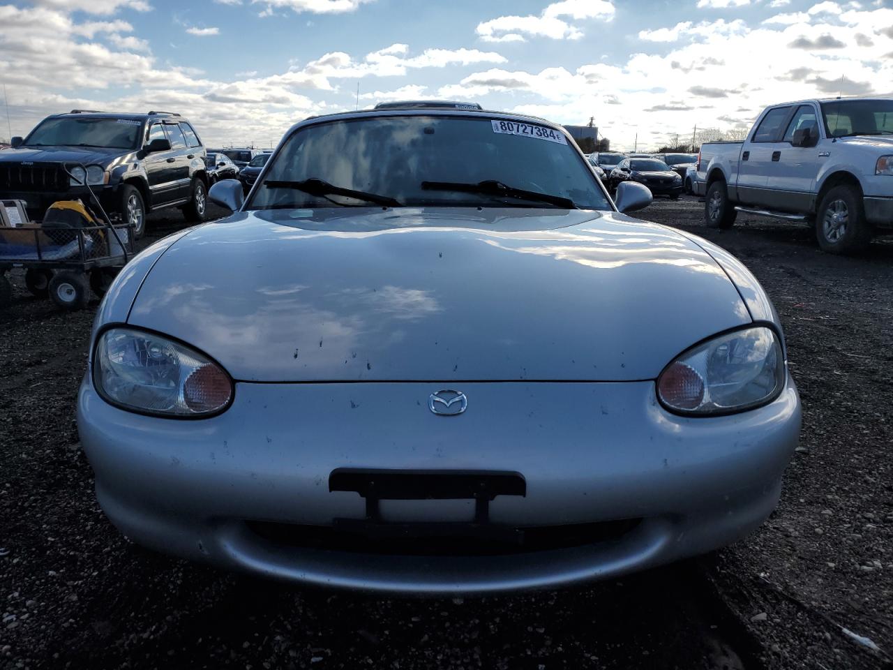 1999 Mazda MX-5 VIN JM1NB3536X0108928 Copart auction photo, rear end damage thumbnail 5