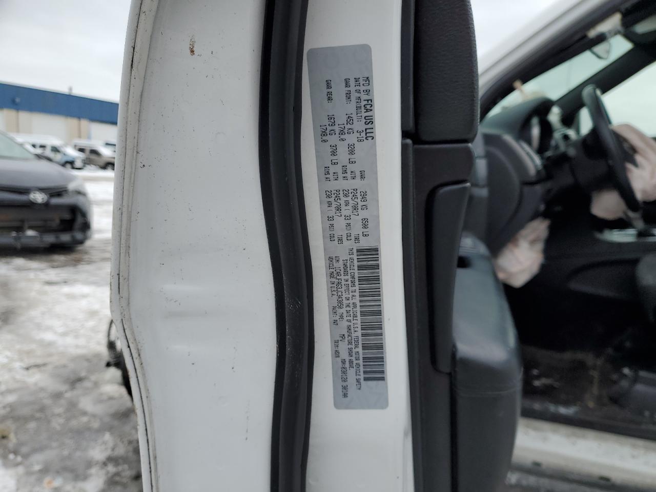 2018 Jeep Grand Cherokee VIN 1C4RJFAG3JC343050 Copart auction photo, front end damage thumbnail 15