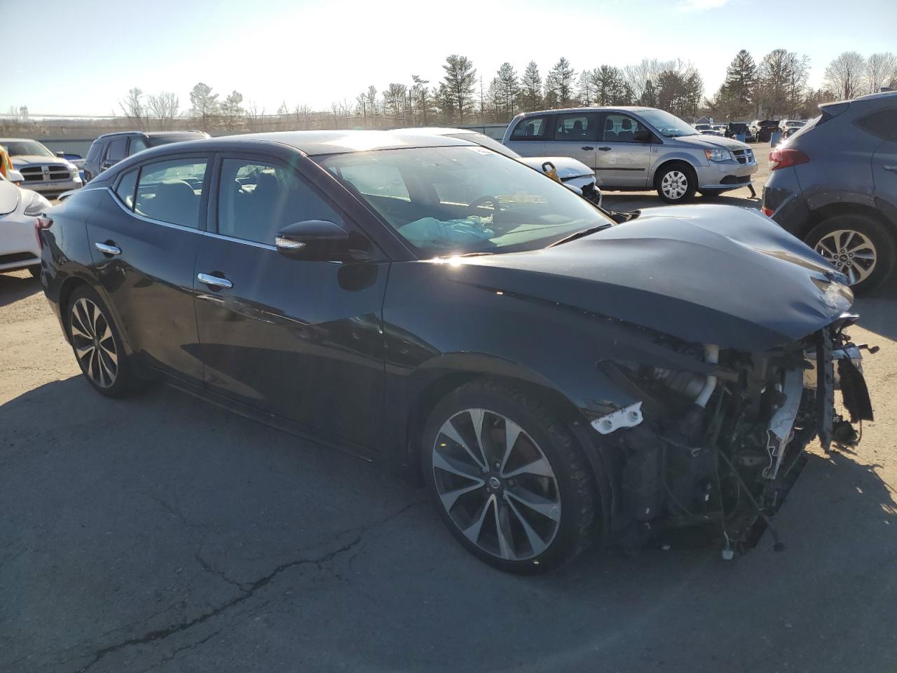 2016 Nissan Maxima VIN 1N4AA6AP6GC408873 Copart auction photo, front end damage thumbnail 4