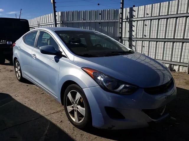 2011 Hyundai Elantra VIN KMHDH4AE9BU111407 Copart auction photo, front end / hail damage thumbnail 10